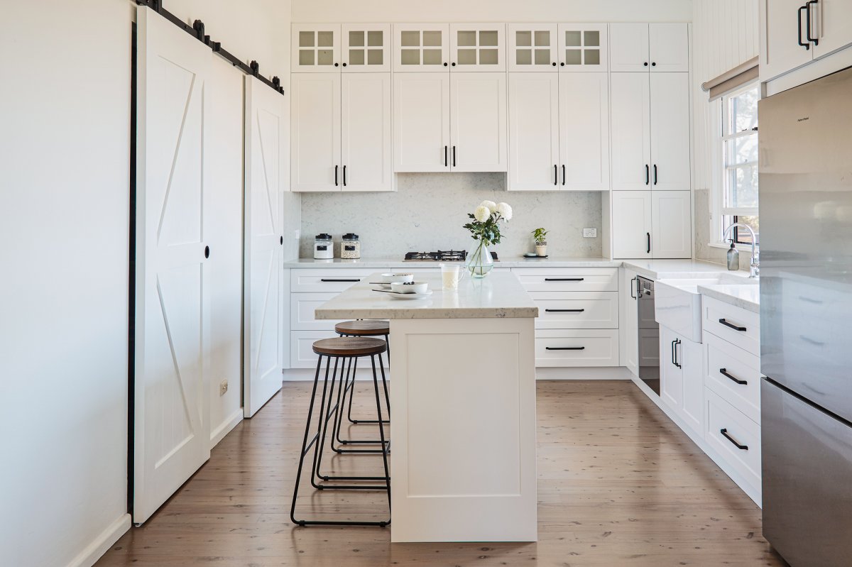 Designing An All-White Kitchen That Feels Homey