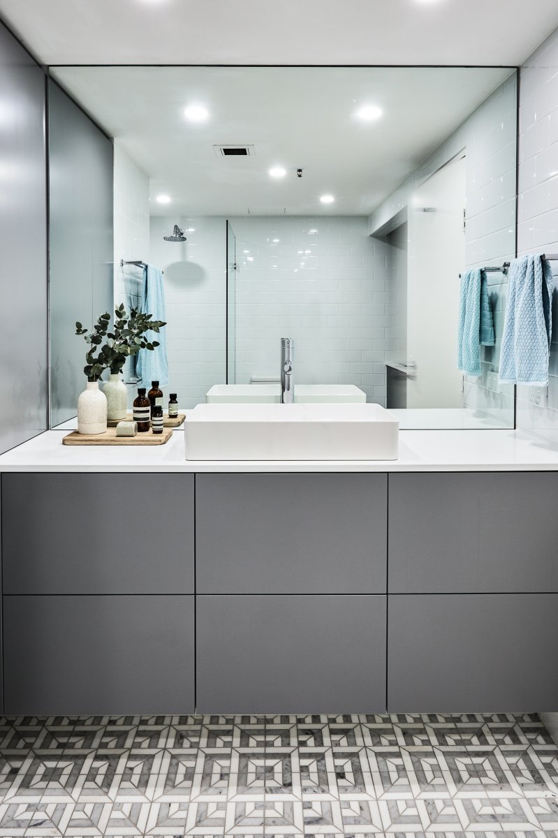 modern bathroom design Woolloomooloo