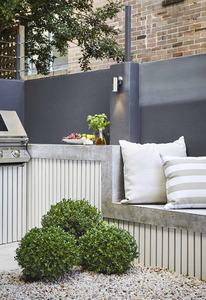 Hamptons style outdoor kitchen