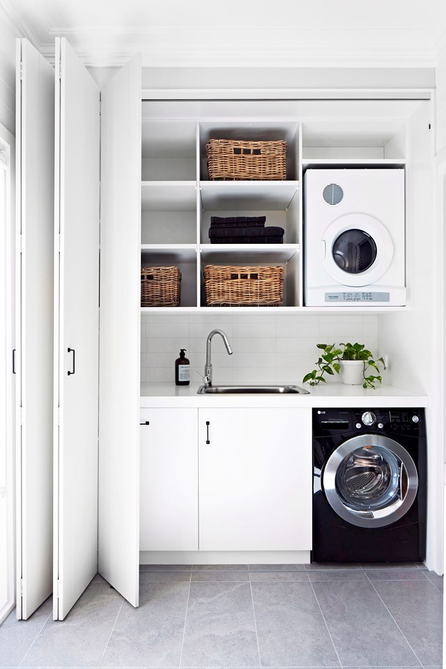 Small laundry renovation ideas